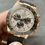 Super Clone Rolex Daytona 126515LN Meteorite Dial — movement / caseback view