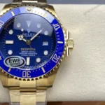 Super Clone Rolex Deepsea Sea-Dweller 136668LB 2024 — dial close-up