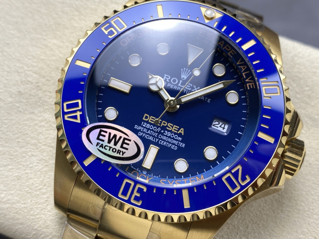 Super Clone Rolex Deepsea Sea-Dweller 136668LB 2024 — side profile