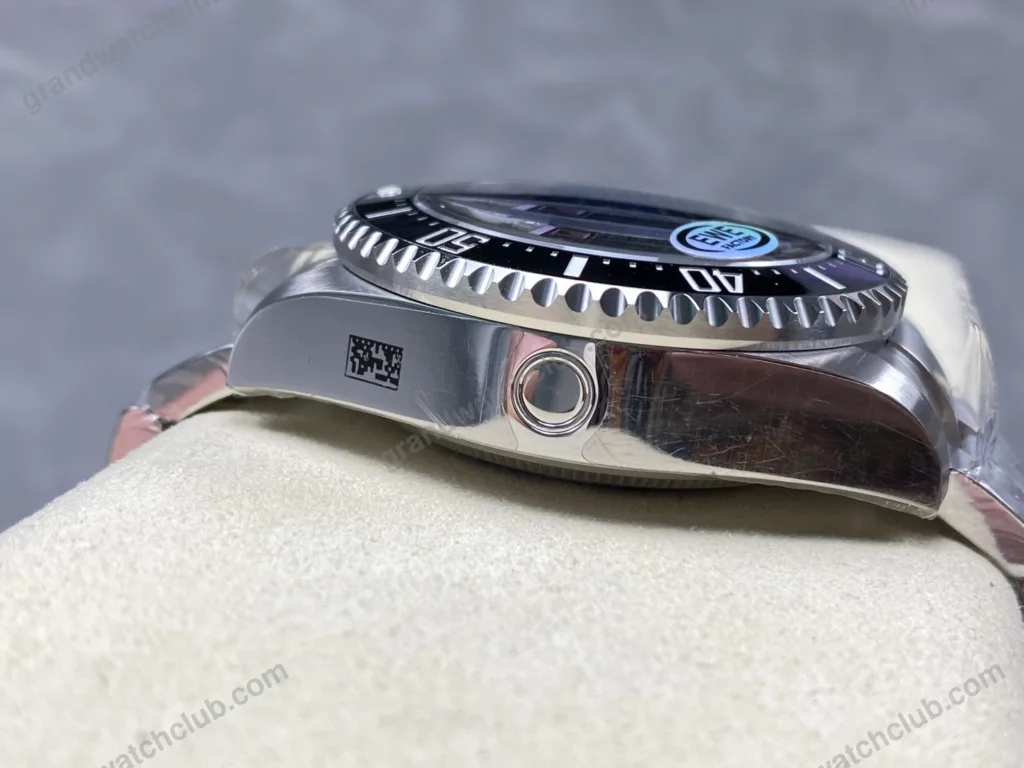 Super Clone Rolex Deepsea Sea Dweller — movement / caseback view