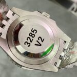 Super Clone Rolex GMT-Master II 126710BLRO “Pepsi” Jubilee — on leather display