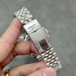 Super Clone Rolex GMT-Master II 126710BLRO “Pepsi” Jubilee — movement / caseback view