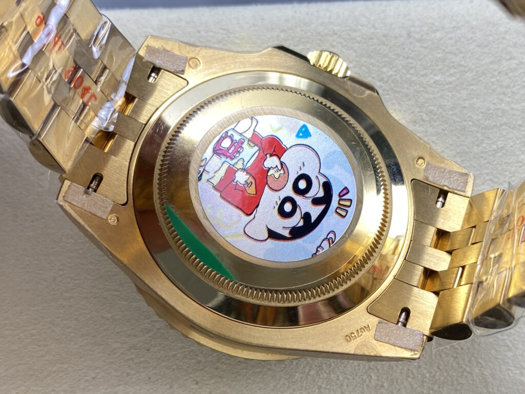 Super Clone Rolex GMT-Master II 126718GRNR Tiger Iron Dial — clasp and links