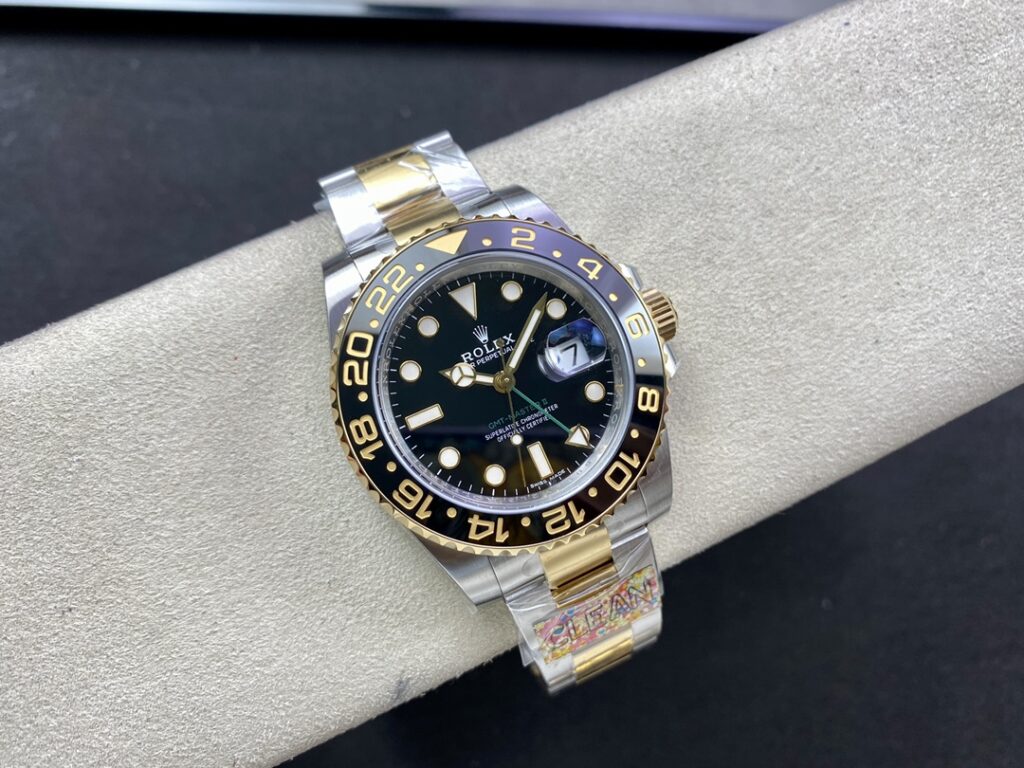 Super Clone Rolex GMT-Master II Black Dial 80295 — movement / caseback view