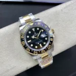 Super Clone Rolex GMT-Master II Black Dial 80295 — movement / caseback view