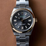 Super Clone Rolex Oyster Perpetual “100 Years” (2026) Super Clone — dial close-up