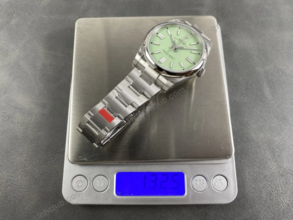 Super Clone Rolex Oyster Perpetual 277200 Pistachio Dial — view 10