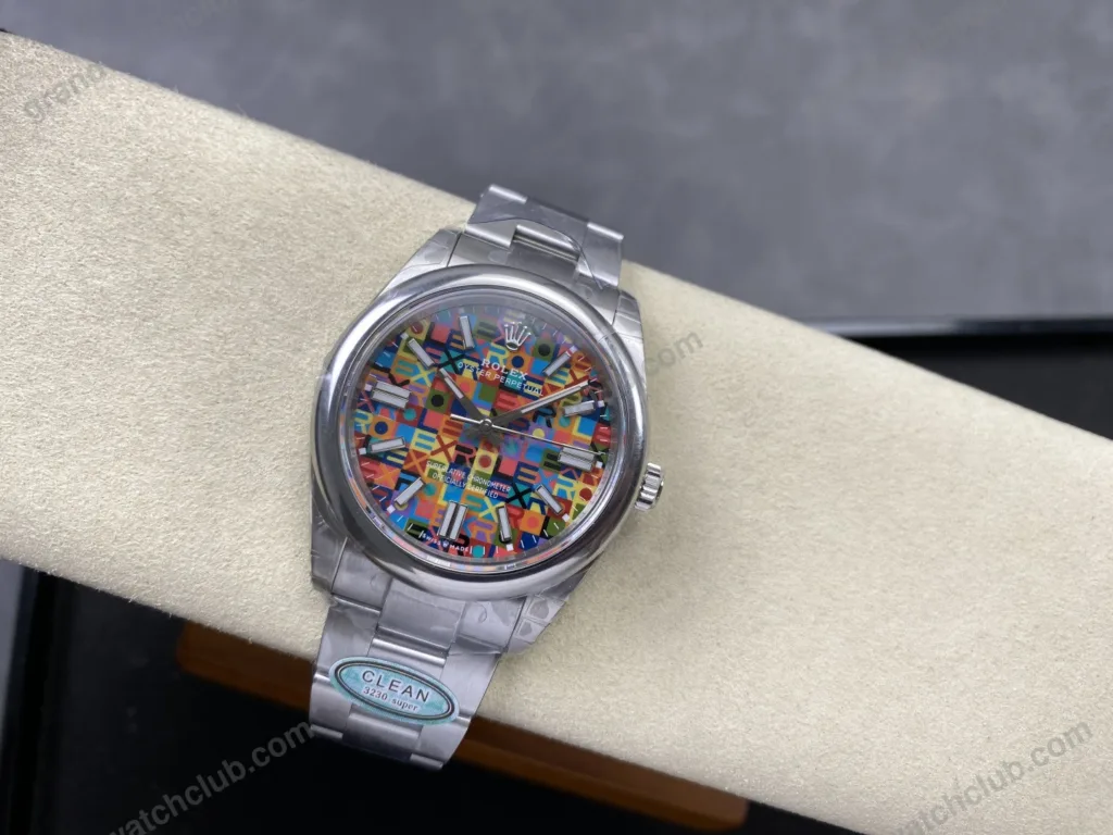 Super Clone Rolex Oyster Perpetual Jubilee Motif (2026) Super Clone — view 12