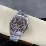Super Clone Rolex Oyster Perpetual Jubilee Motif (2026) Super Clone — view 12