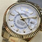 Super Clone Rolex Sky-Dweller Intense white Dial 336938 — side profile