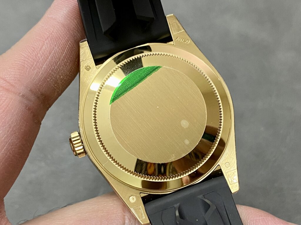 Super Clone Rolex Sky-Dweller White Dial 326238 — movement / caseback view