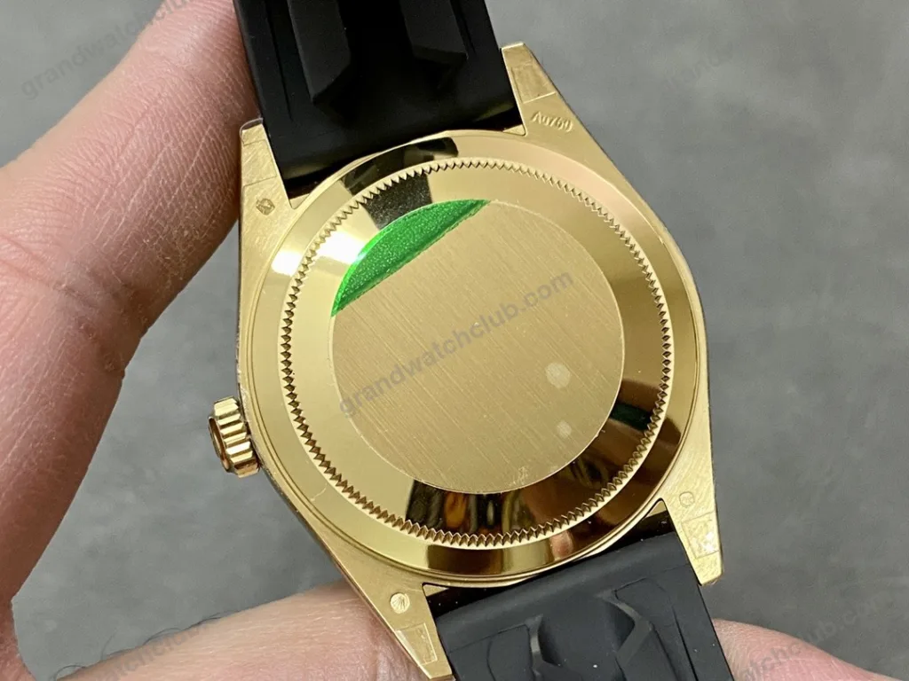 Super Clone Rolex Sky-Dweller White Dial 326238 — movement / caseback view