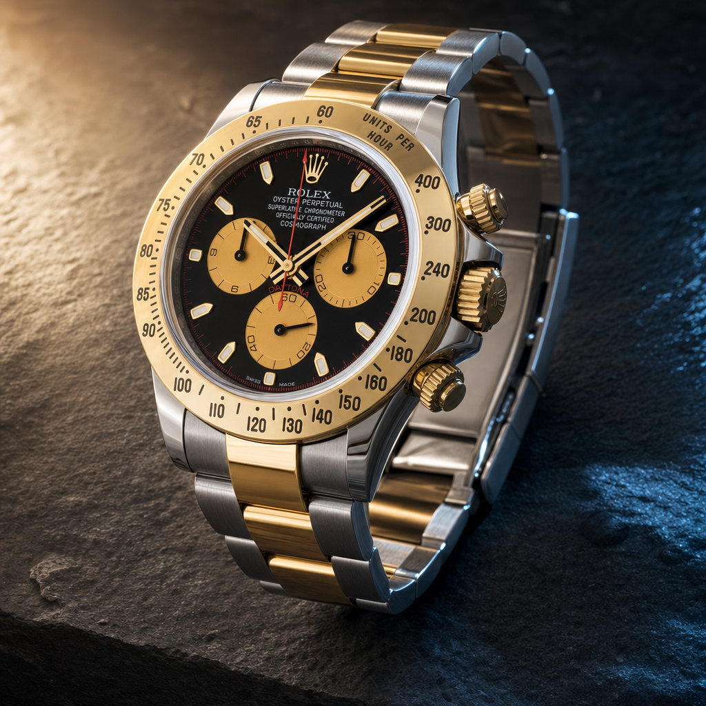 Super Clone Rolex Daytona Black Dial 116523 – Swiss SuperClone