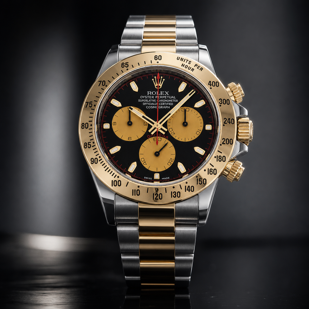 Super Clone Rolex Daytona Black Dial 116523 – Swiss SuperClone