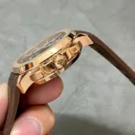 Super Clone Patek Philippe Aquanaut Chronograph 5968R-001 Brown Dial Rose Gold 42.2mm – Swiss SuperClone