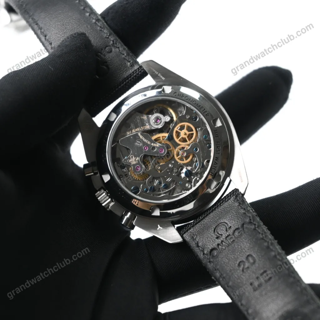 Super Clone Omega Speedmaster Moonwatch Professional 42mm Black Dial Black Fabric Strap – Swiss SuperClone