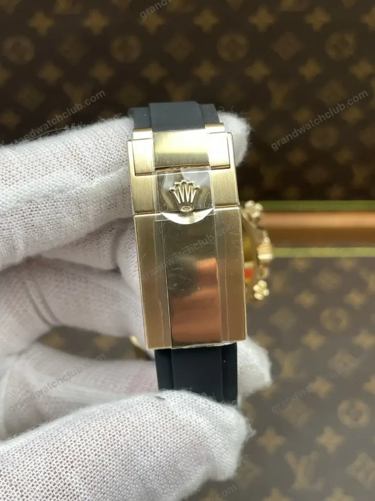 Super Clone Rolex Cosmograph Daytona Bright Black Golden Diamond Dial 126518LN – Swiss SuperClone - photo 1