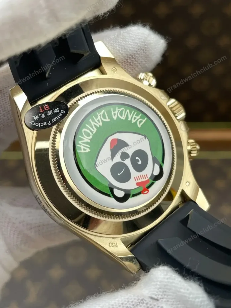Super Clone Rolex Cosmograph Daytona Bright Black Golden Diamond Dial 126518LN – Swiss SuperClone - photo 2