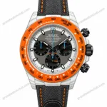 Super Clone Rolex Cosmograph Daytona DIW Avia Grey Orange 116500LN – Swiss SuperClone