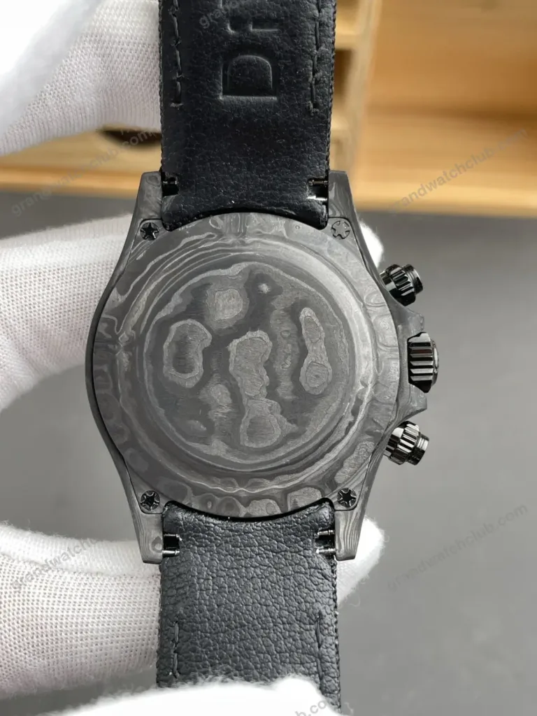 Super Clone Rolex Cosmograph Daytona DIW Carbon Diamond Dial Red Accent 116500LN – Swiss SuperClone - photo 5