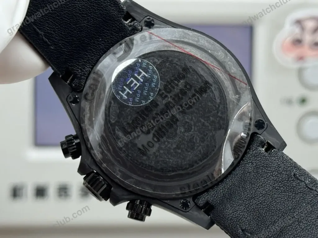 Super Clone Rolex Cosmograph Daytona DIW Carbon Graffiti Red Blue 116500LN – Swiss SuperClone - photo 2
