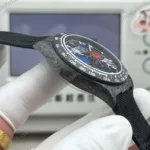 Super Clone Rolex Cosmograph Daytona DIW Carbon Graffiti Red Blue 116500LN – Swiss SuperClone - photo 4