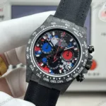 Super Clone Rolex Cosmograph Daytona DIW Carbon Graffiti Red Blue 116500LN – Swiss SuperClone - photo 7