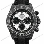 Super Clone Rolex Cosmograph Daytona DIW Carbon Panda 116500LN – Swiss SuperClone