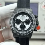Super Clone Rolex Cosmograph Daytona DIW Carbon Panda 116500LN – Swiss SuperClone - photo 9