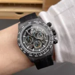 Super Clone Rolex Cosmograph Daytona DIW Carbon Skeleton 116500LN – Swiss SuperClone - photo 1