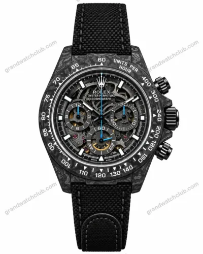 Super Clone Rolex Cosmograph Daytona DIW Carbon Skeleton 116500LN – Swiss SuperClone