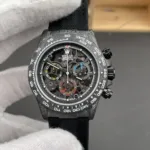Super Clone Rolex Cosmograph Daytona DIW Carbon Skeleton Multicolor 116500LN – Swiss SuperClone - photo 9