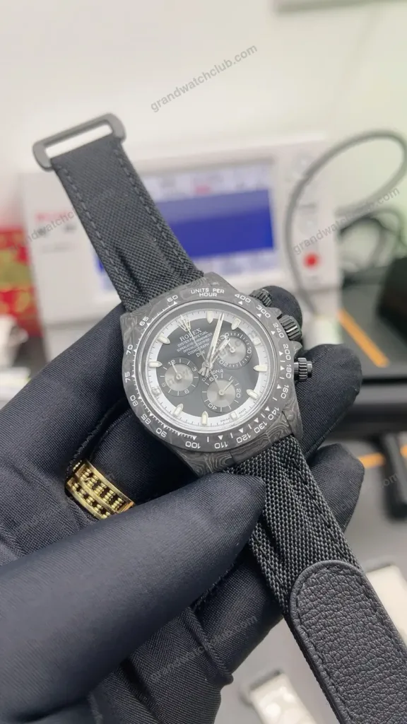 Super Clone Rolex Cosmograph Daytona DIW Cream Invert 116500LN – Swiss SuperClone - photo 4
