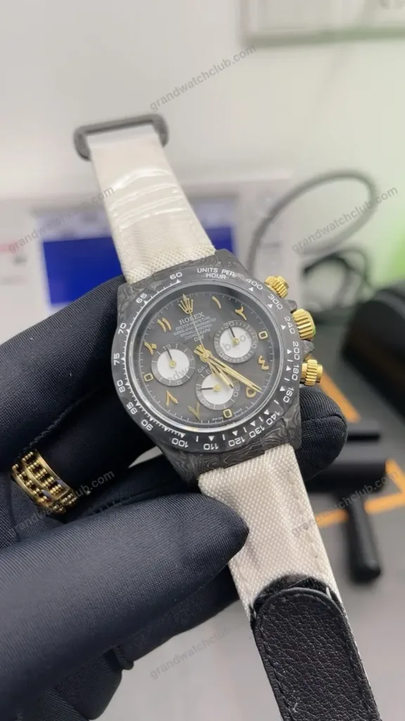 Super Clone Rolex Cosmograph Daytona DIW Desert Eagle Arabic 116500LN – Swiss SuperClone - photo 4