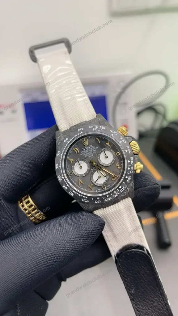 Super Clone Rolex Cosmograph Daytona DIW Desert Eagle Arabic 116500LN – Swiss SuperClone - photo 5