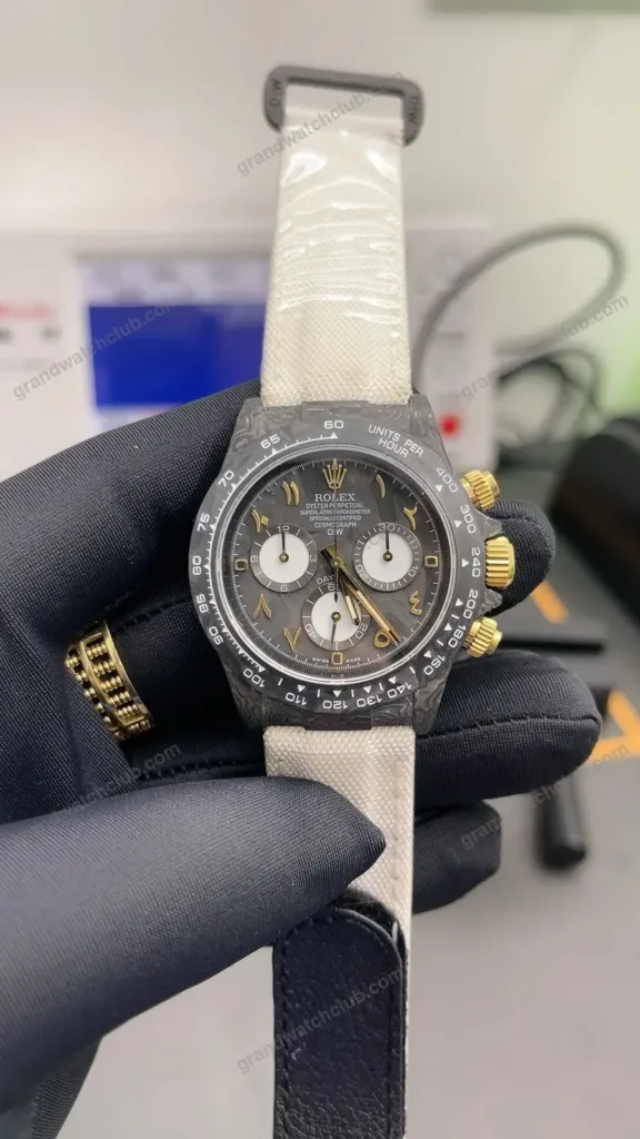 Super Clone Rolex Cosmograph Daytona DIW Desert Eagle Arabic 116500LN – Swiss SuperClone - photo 6