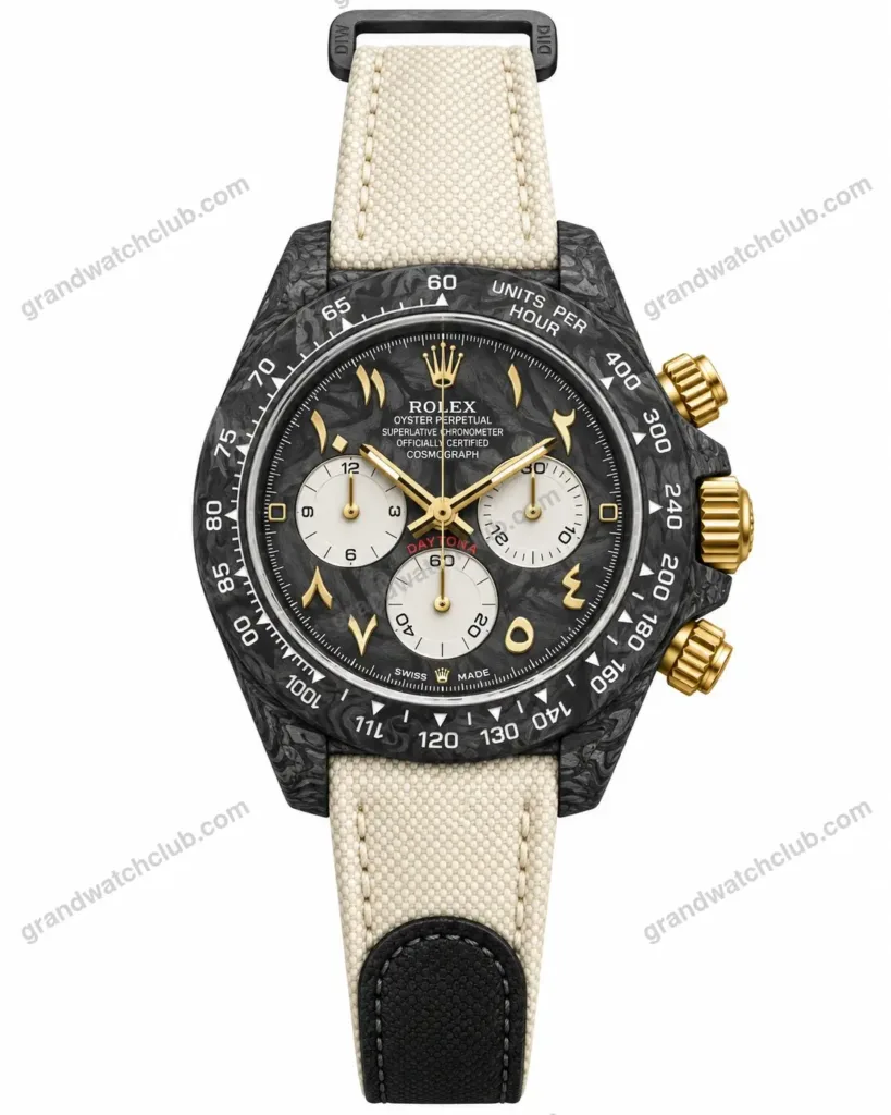 Super Clone Rolex Cosmograph Daytona DIW Desert Eagle Arabic 116500LN – Swiss SuperClone