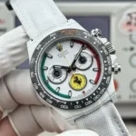 Super Clone Rolex Cosmograph Daytona DIW Ferrari White Carbon 116500LN – Swiss SuperClone - photo 8