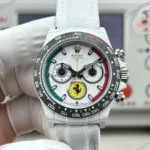 Super Clone Rolex Cosmograph Daytona DIW Ferrari White Carbon 116500LN – Swiss SuperClone - photo 9