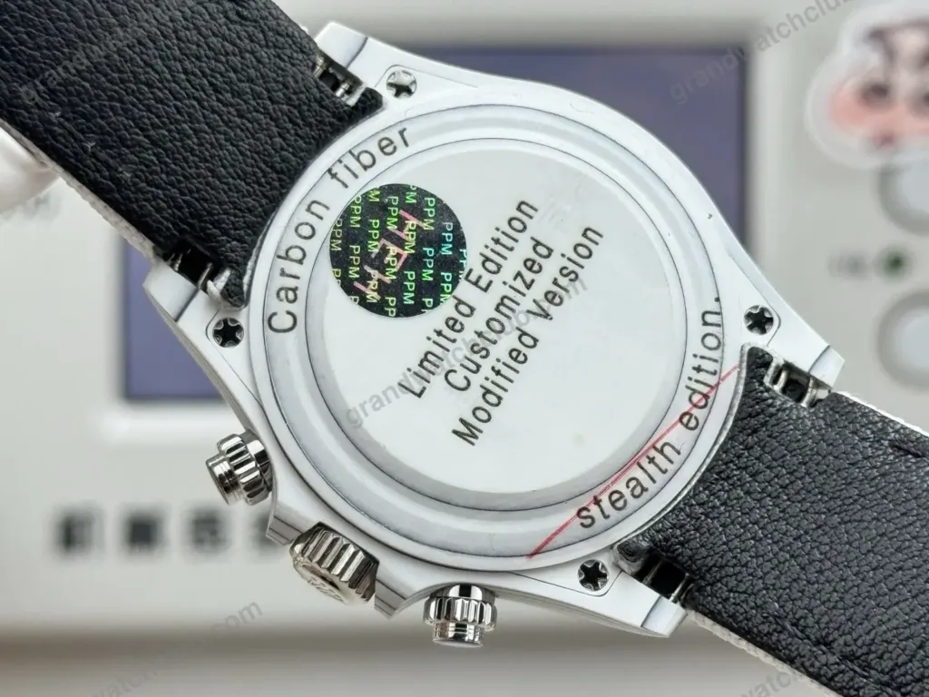 Super Clone Rolex Cosmograph Daytona DIW Ferrari White Carbon Orange Bezel 116500LN – Swiss SuperClone - photo 2