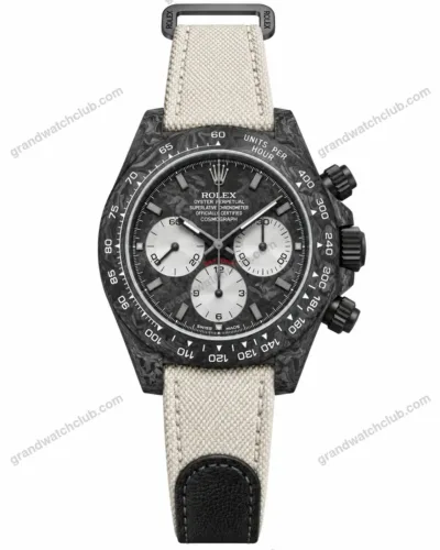 Super Clone Rolex Cosmograph Daytona DIW Forged Carbon 116500LN Grey Dial 40 mm – Swiss SuperClone