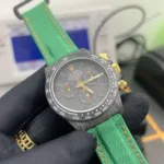 Super Clone Rolex Cosmograph Daytona DIW Forged Carbon Green 116500LN 40 mm – Swiss SuperClone - photo 4