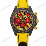 Super Clone Rolex Cosmograph Daytona DIW Military Yellow 116500LN – Swiss SuperClone