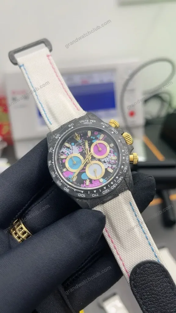 Super Clone Rolex Cosmograph Daytona DIW Motley 116500LN – Swiss SuperClone - photo 4