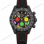 Super Clone Rolex Cosmograph Daytona DIW Motley Black 116500LN – Swiss SuperClone