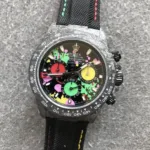 Super Clone Rolex Cosmograph Daytona DIW Motley Black 116500LN – Swiss SuperClone - photo 4