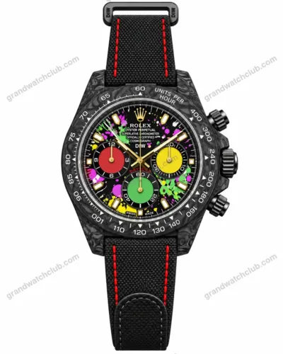 Super Clone Rolex Cosmograph Daytona DIW Motley Black 116500LN – Swiss SuperClone