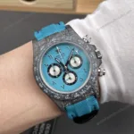 Super Clone Rolex Cosmograph Daytona DIW Turquoise Arabic Carbon 116500LN – Swiss SuperClone - photo 1