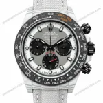 Super Clone Rolex Cosmograph Daytona DIW White Carbon Grey Panda 116500LN – Swiss SuperClone
