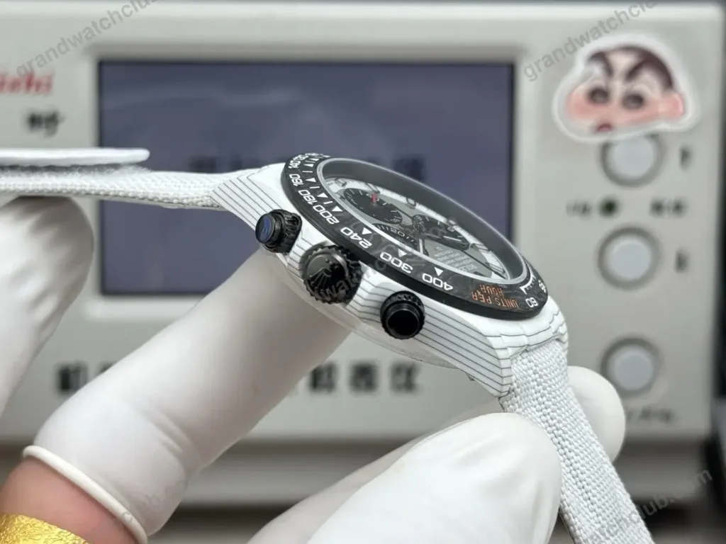 Super Clone Rolex Cosmograph Daytona DIW White Carbon Grey Panda 116500LN – Swiss SuperClone - photo 3